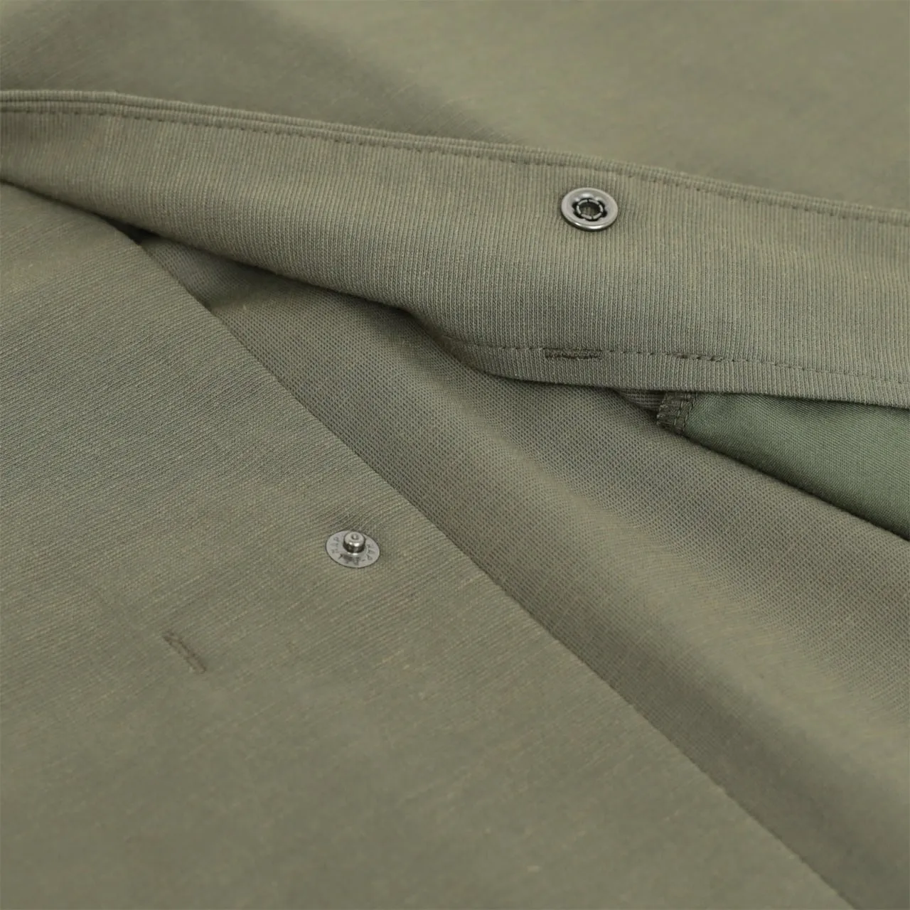 242-210611 KIMONO COLLAR SHIRT (SOLID)
