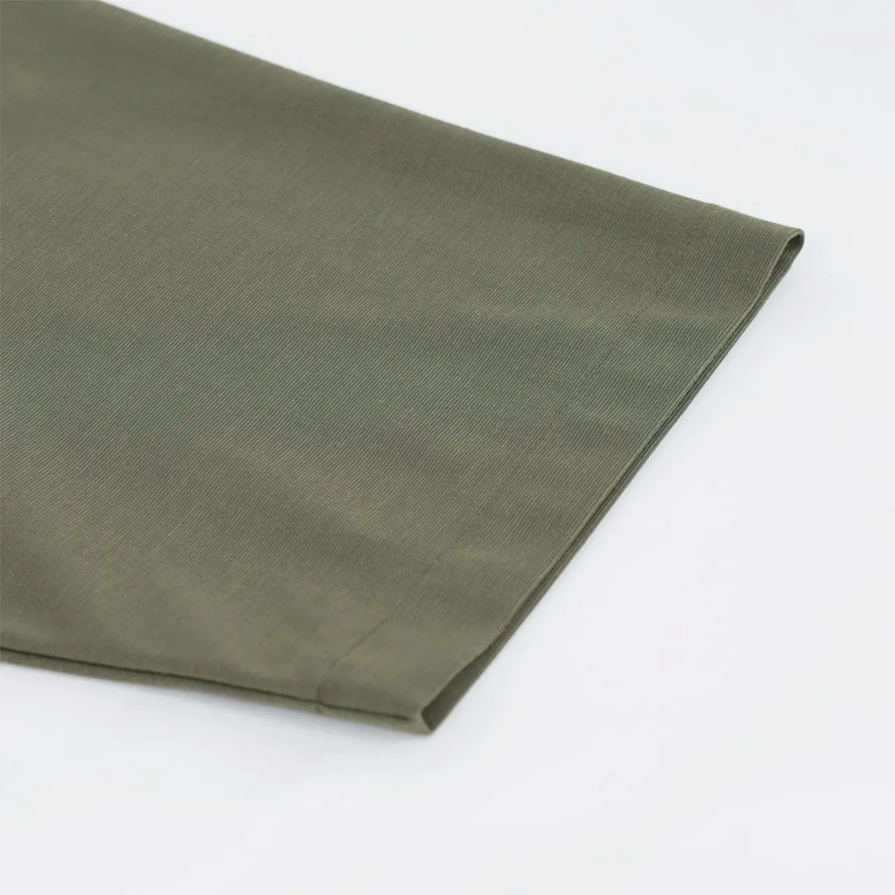 242-210611 KIMONO COLLAR SHIRT (SOLID)