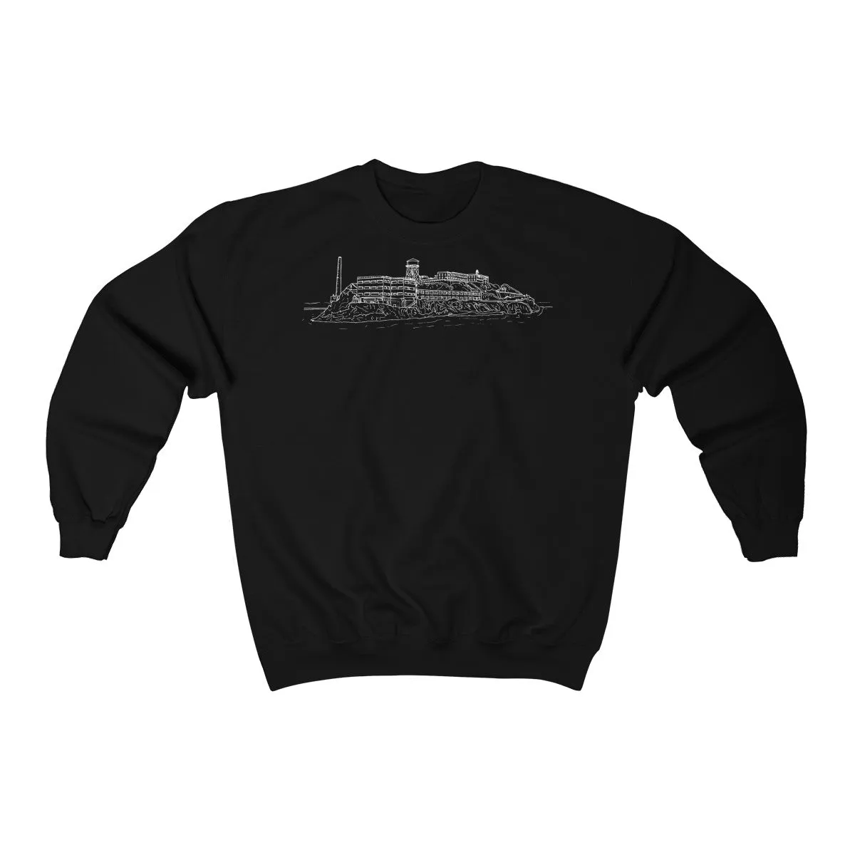 Alcatraz - Unisex Heavy Blend™ Crewneck Sweatshirt
