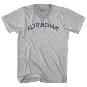 Altrincham Adult Cotton V-neck T-shirt