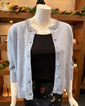 Autumn Cashmere Rhinestone Cardigan