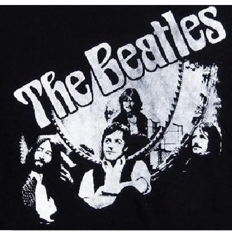 Beatles 'Something / Come Together 1969' Mens Black T-Shirt (Medium)