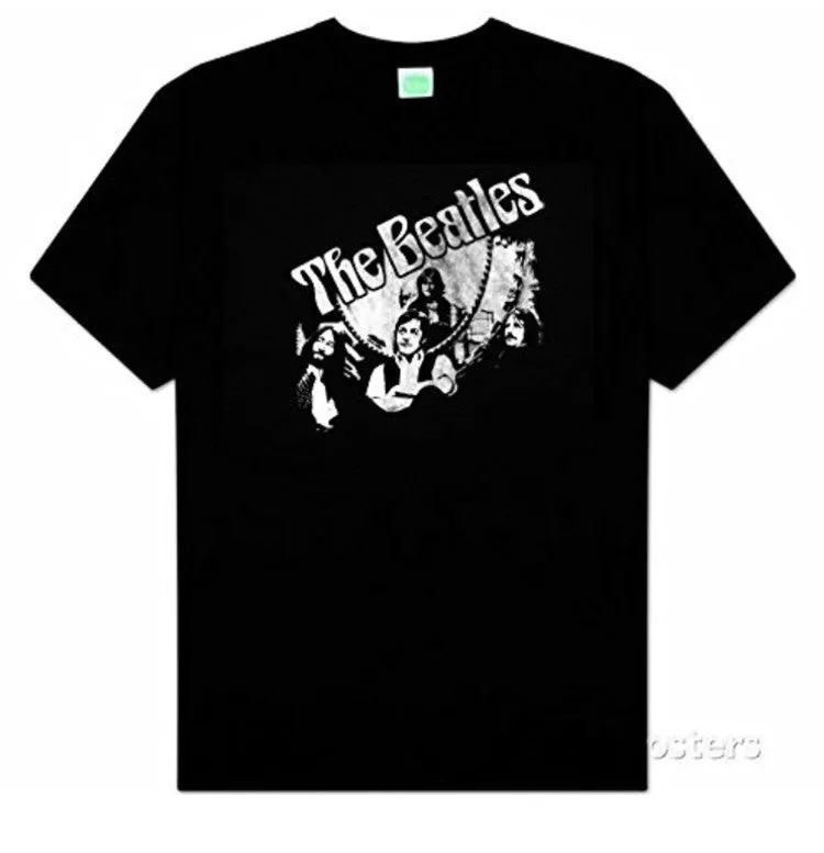 Beatles 'Something / Come Together 1969' Mens Black T-Shirt (Medium)
