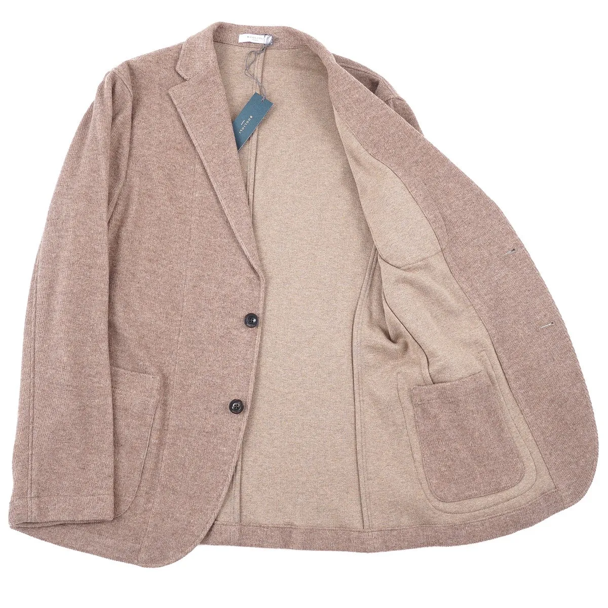 Lightweight Unlined Knit Wool Blazer for Men - Boglioli