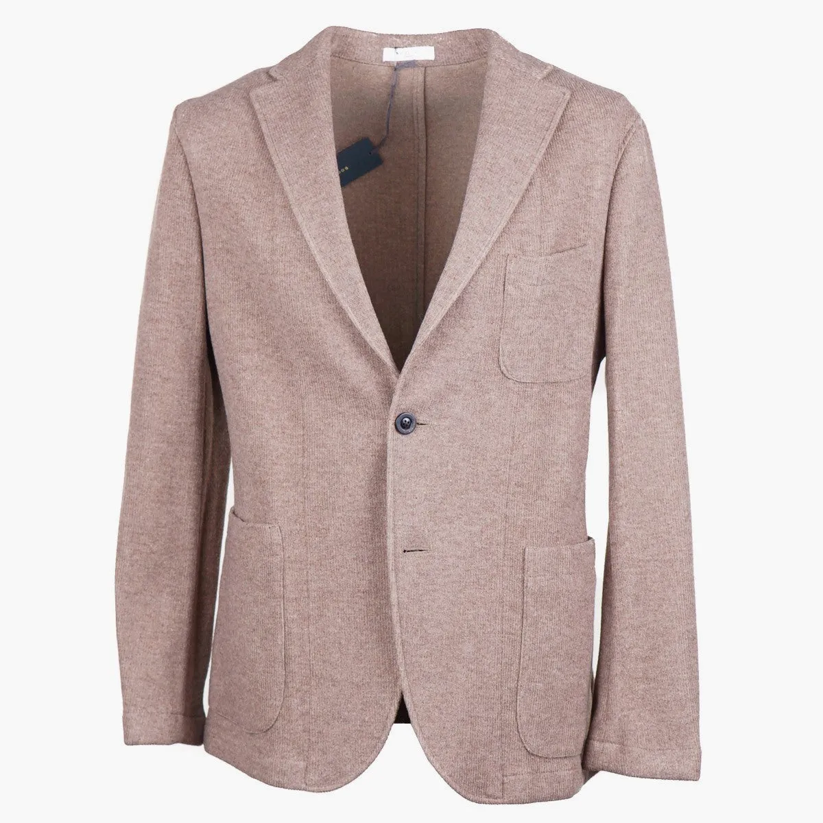 Lightweight Unlined Knit Wool Blazer for Men - Boglioli