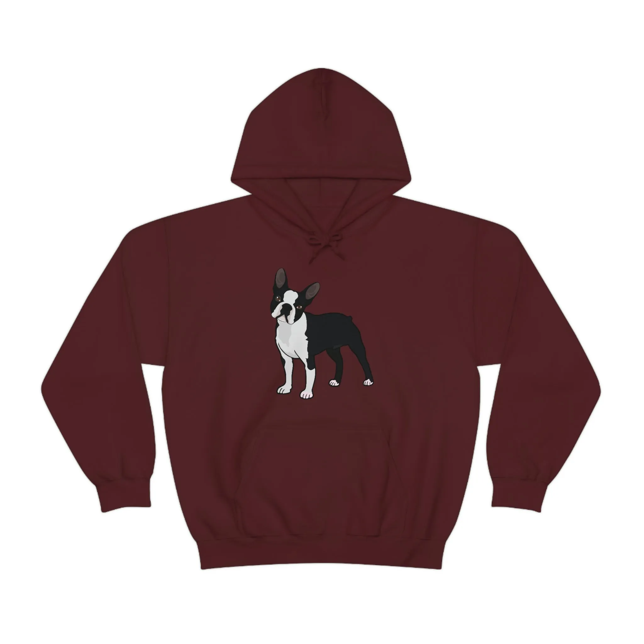 Boston Terrier Unisex Heavy Blend™ Hooded Sweatshirt, S - 5XL, 12 Colors, Cotton/Polyester, FREE Shipping, Made in USA!!