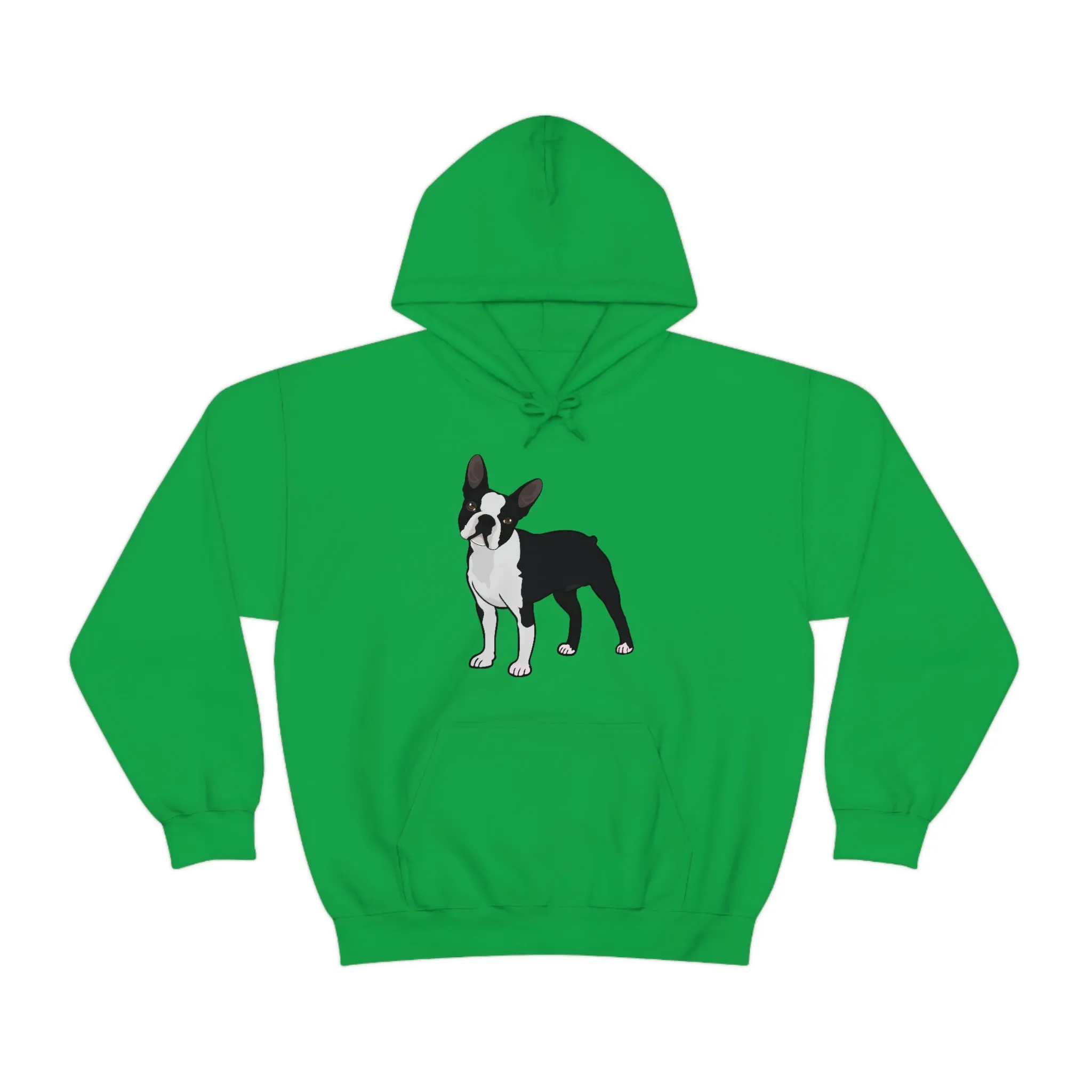 Boston Terrier Unisex Heavy Blend™ Hooded Sweatshirt, S - 5XL, 12 Colors, Cotton/Polyester, FREE Shipping, Made in USA!!