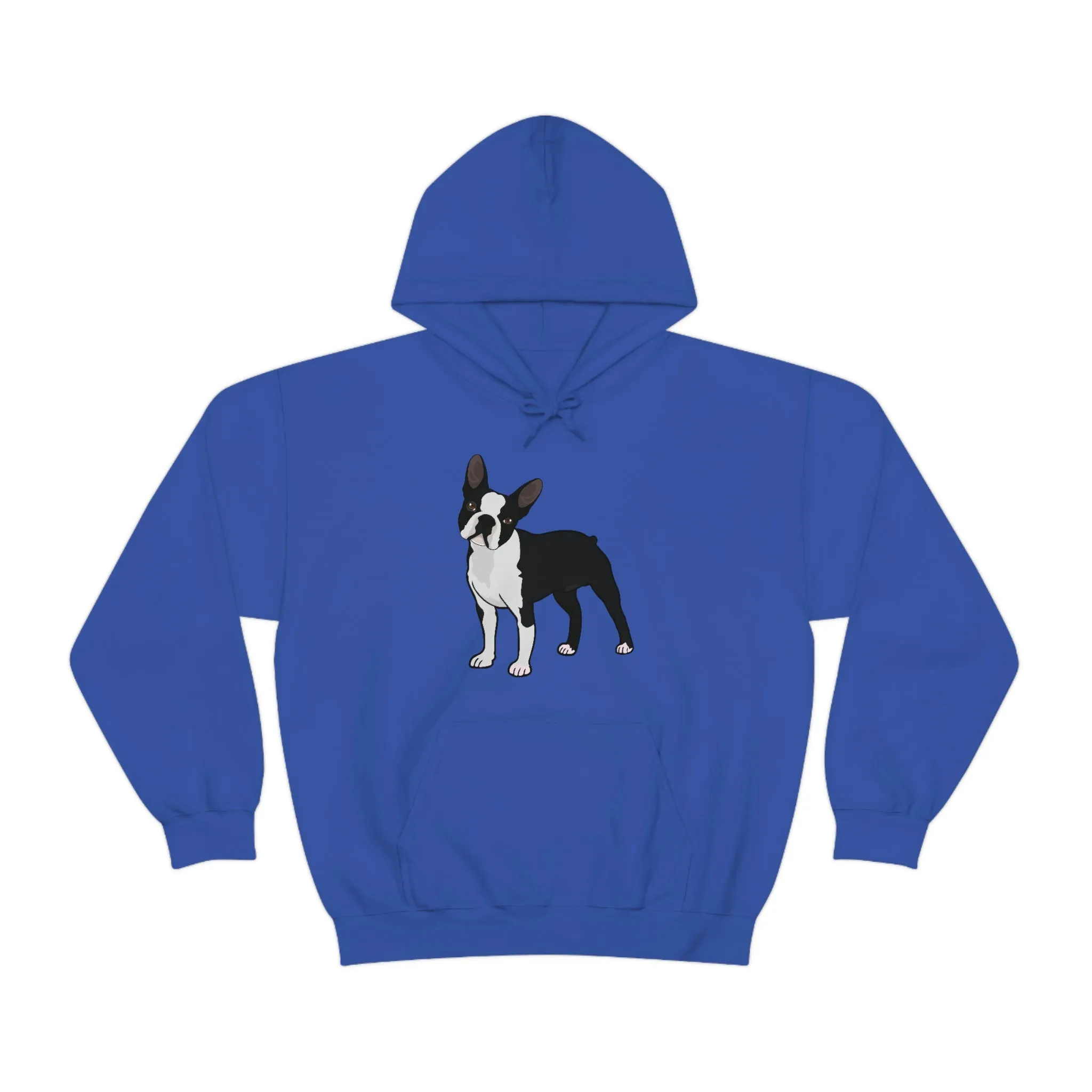Boston Terrier Unisex Heavy Blend™ Hooded Sweatshirt, S - 5XL, 12 Colors, Cotton/Polyester, FREE Shipping, Made in USA!!