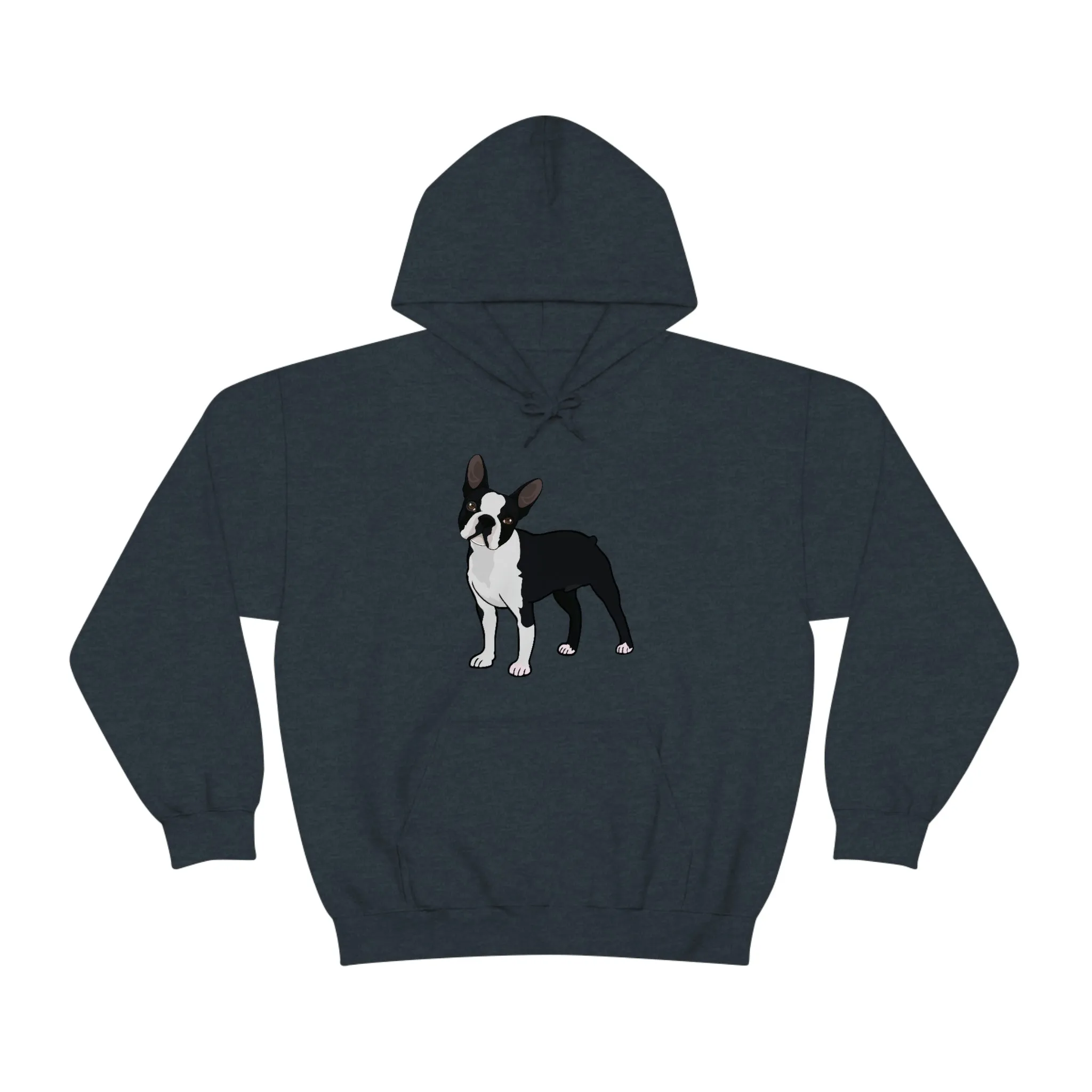 Boston Terrier Unisex Heavy Blend™ Hooded Sweatshirt, S - 5XL, 12 Colors, Cotton/Polyester, FREE Shipping, Made in USA!!