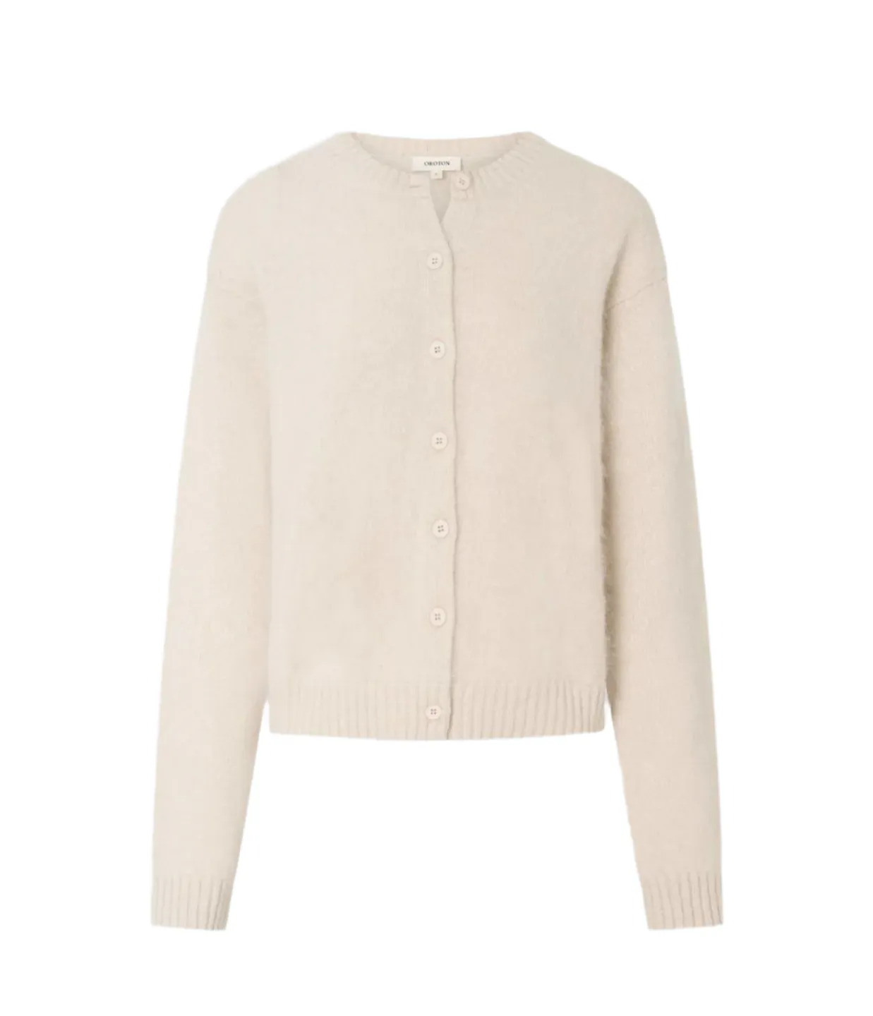 Cashmere Blend Cardigan in Pale Sherbet