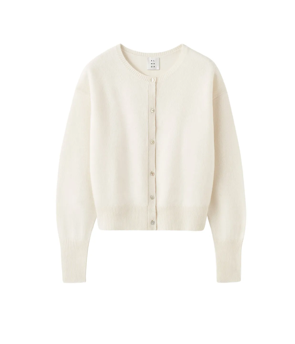 Coco Cashmere Cardigan in Cream