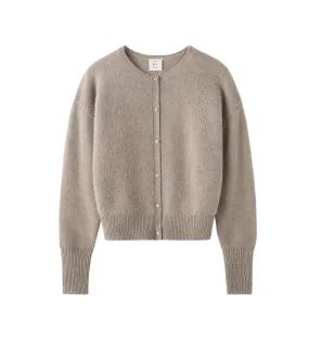 Coco Cashmere Cardigan in Nougat