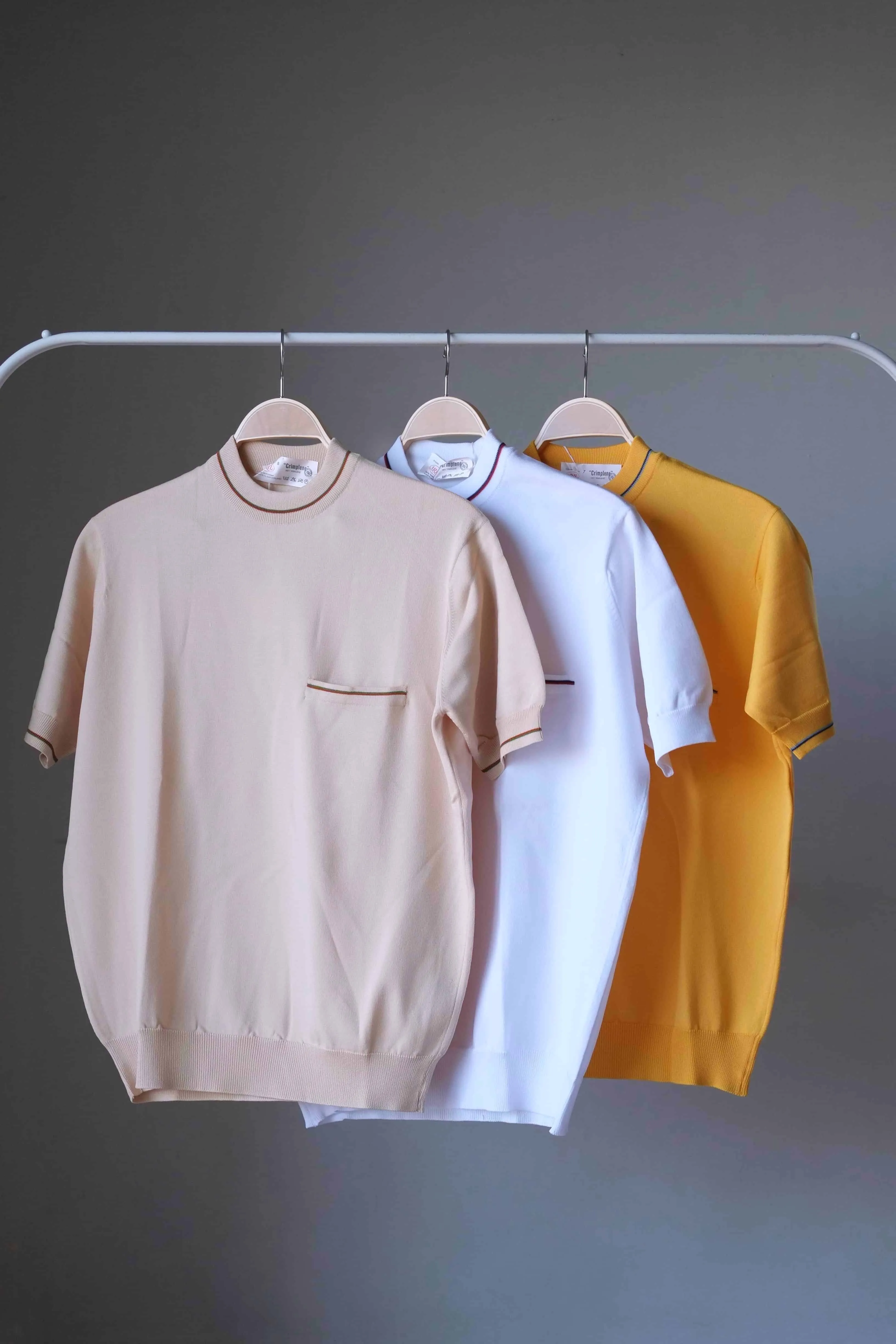 IRIL 70s Knitted Round Neck Top