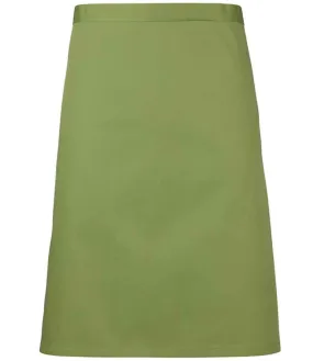 Premier 'Colours' Mid Length Apron | Oasis Green