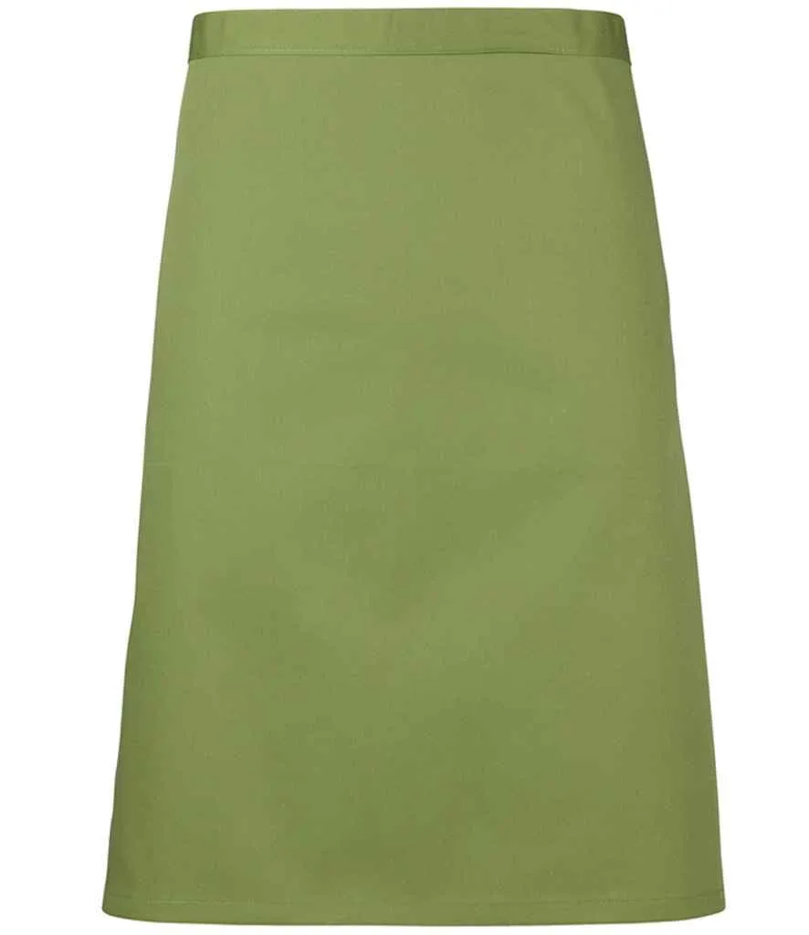 Premier 'Colours' Mid Length Apron | Oasis Green