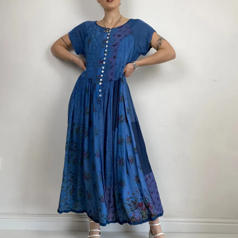 Printed Maxi Dress - M/L