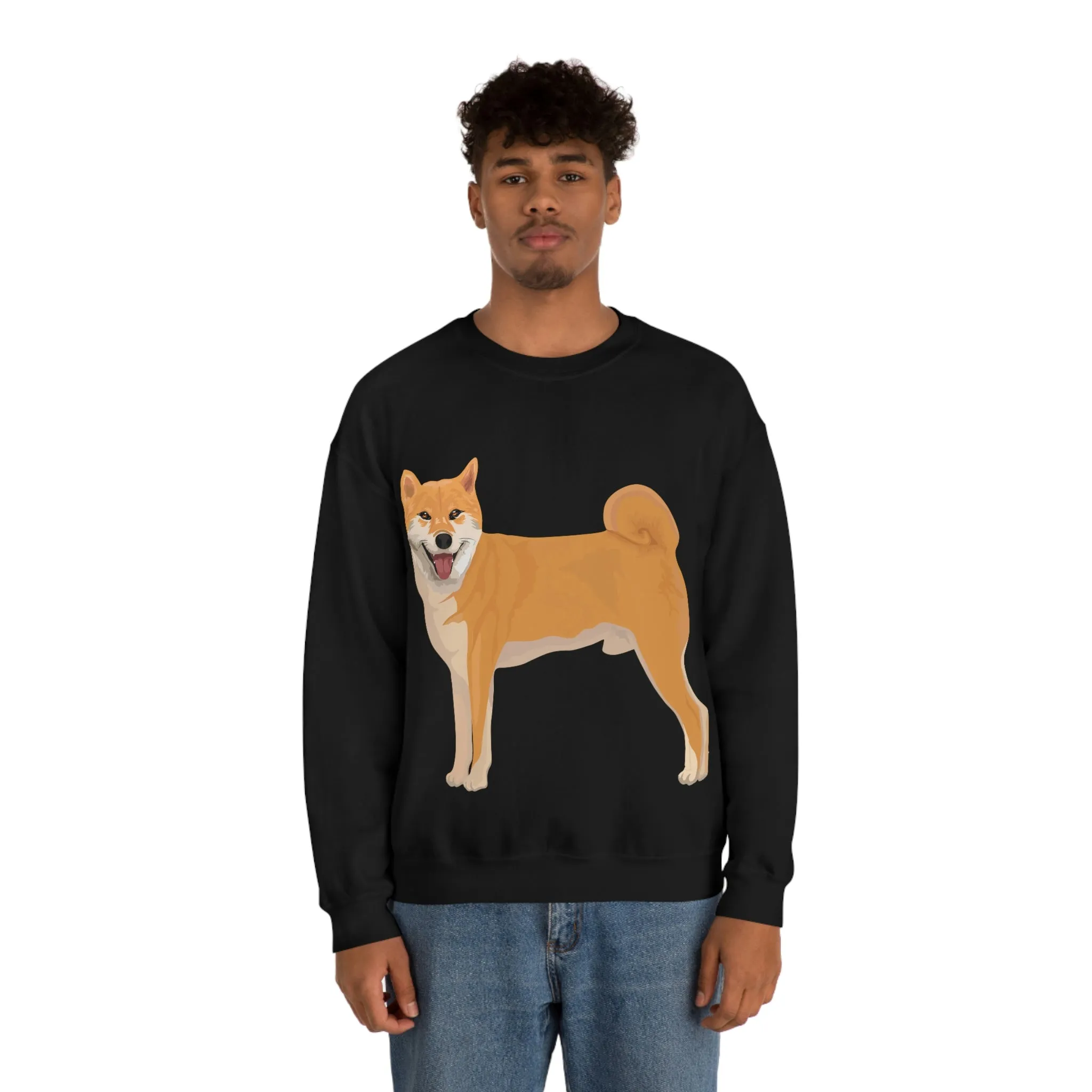 Shiba Inu Unisex Heavy Blend™ Crewneck Sweatshirt, S - 3XL, 6 Colors, Cotton/Polyester, Medium Heavy Fabric, FREE Shipping, Made in USA!!