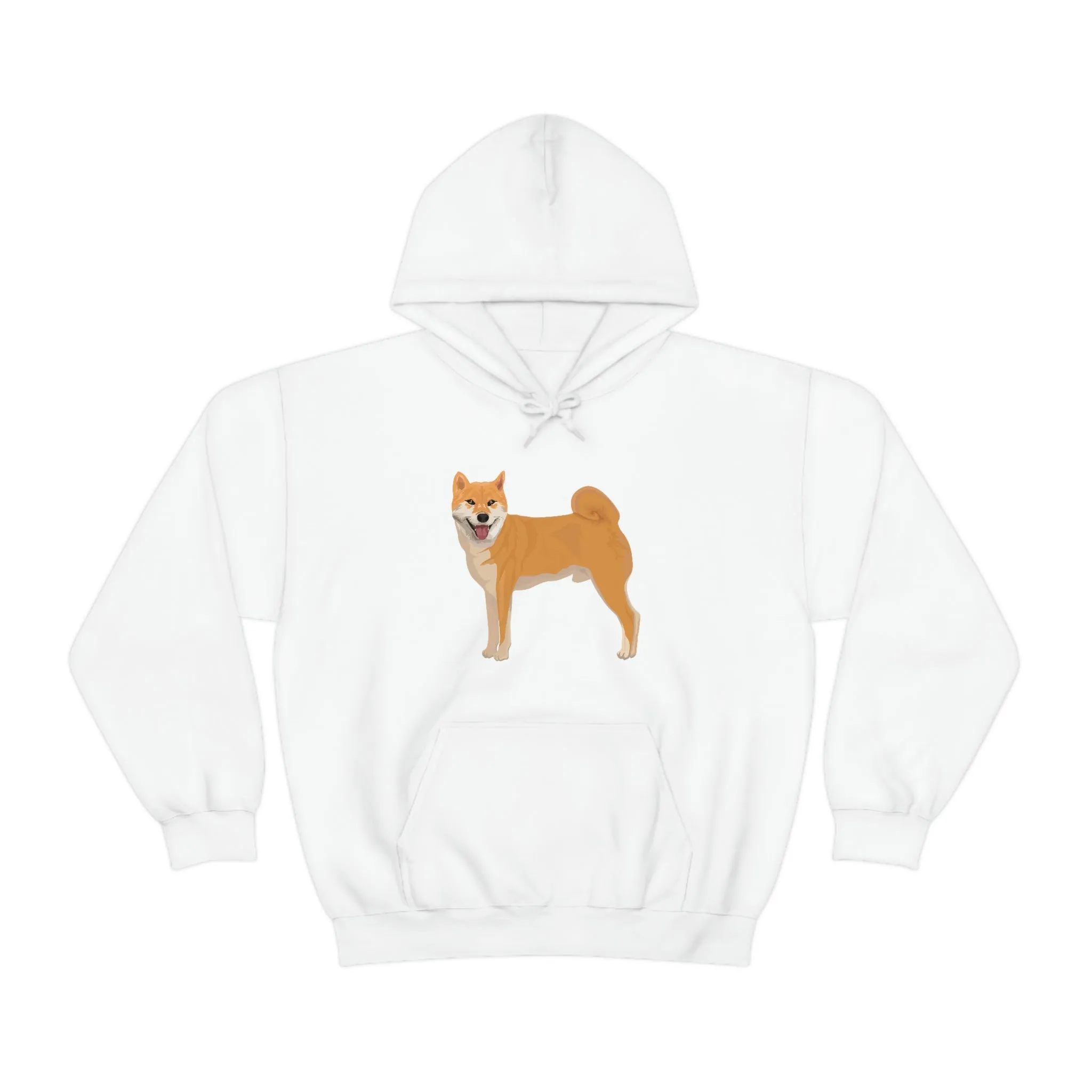 Shiba Inu Unisex Heavy Blend™ Hooded Sweatshirt, S -5XL, 12 Colors, Cotton/Polyester, Medium Heavy Fabric, FREE Shipping, Made in USA!!