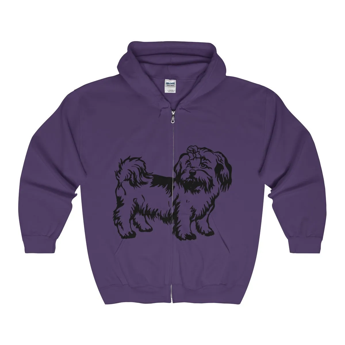 Shih Tzu Unisex Heavy Blend™ Full Zip Hooded Sweatshirt