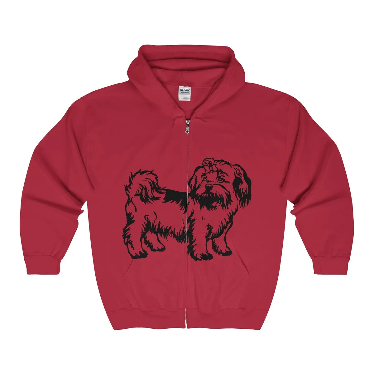 Shih Tzu Unisex Heavy Blend™ Full Zip Hooded Sweatshirt