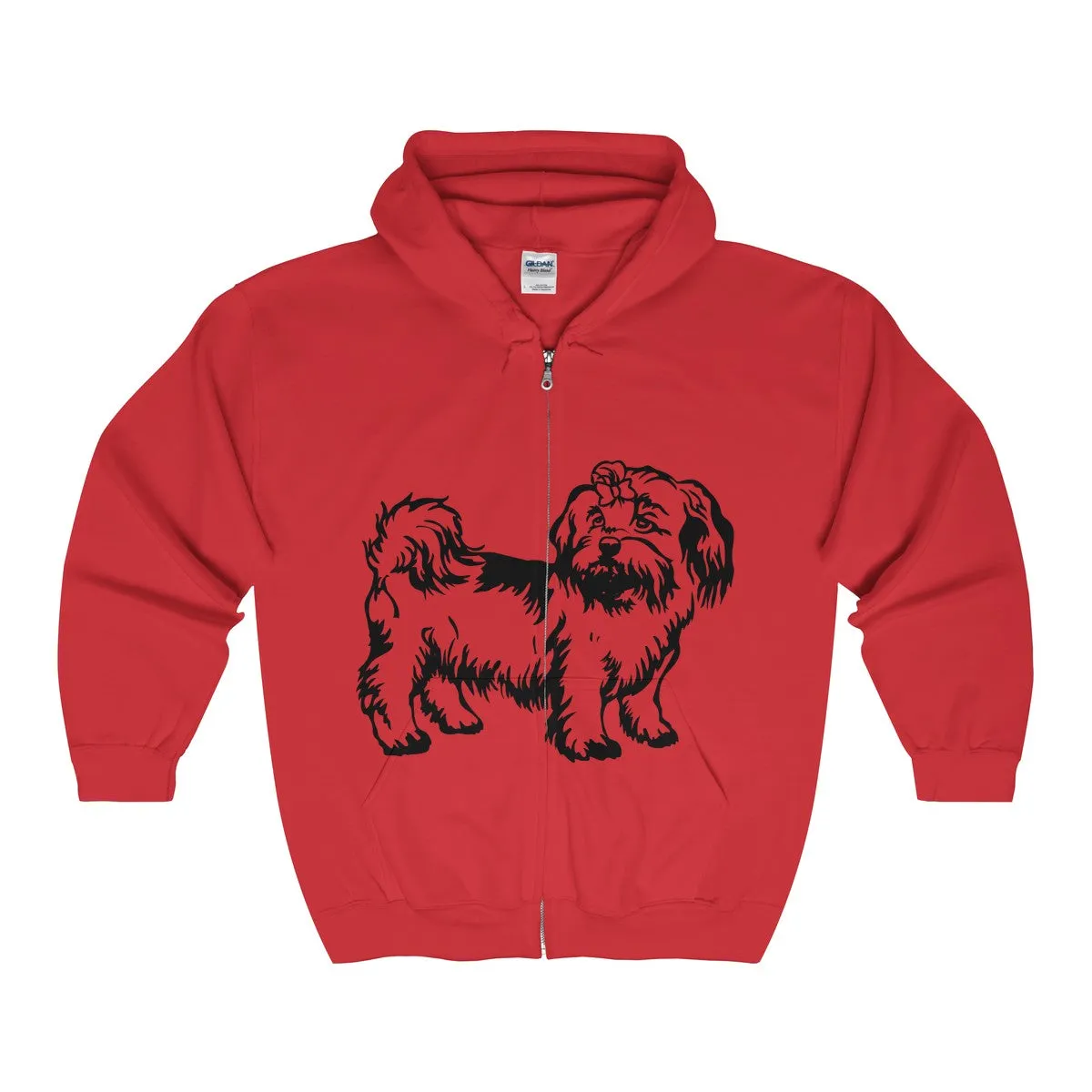 Shih Tzu Unisex Heavy Blend™ Full Zip Hooded Sweatshirt