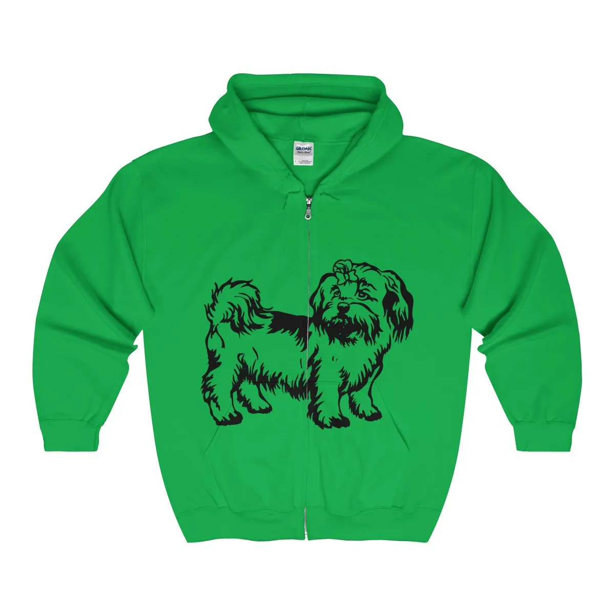 Shih Tzu Unisex Heavy Blend™ Full Zip Hooded Sweatshirt
