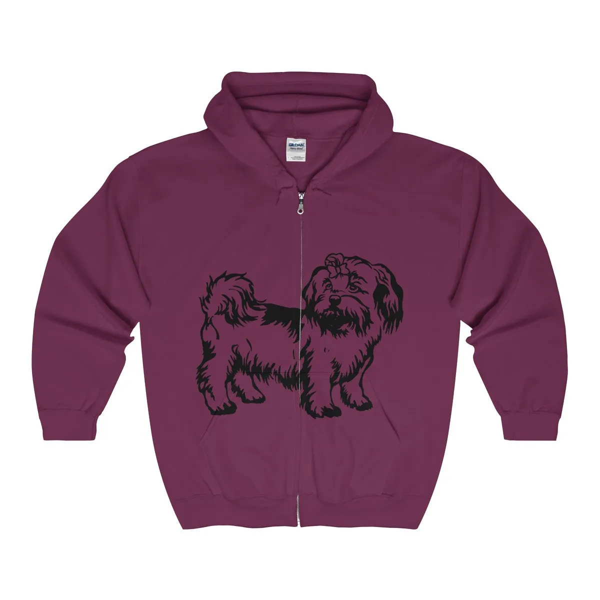 Shih Tzu Unisex Heavy Blend™ Full Zip Hooded Sweatshirt
