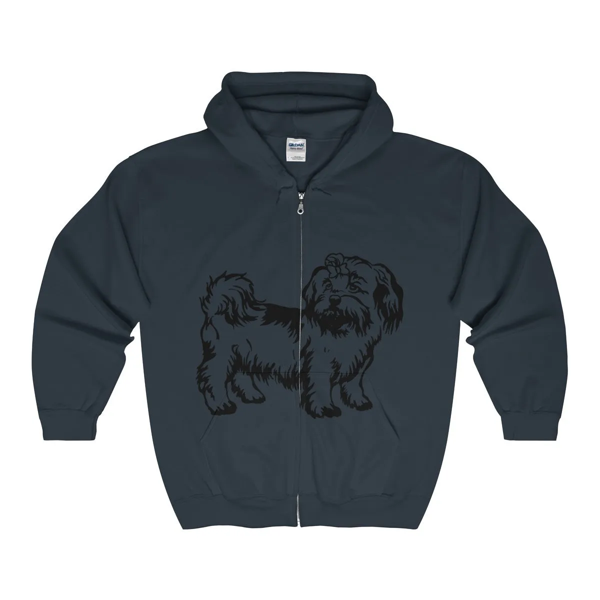 Shih Tzu Unisex Heavy Blend™ Full Zip Hooded Sweatshirt