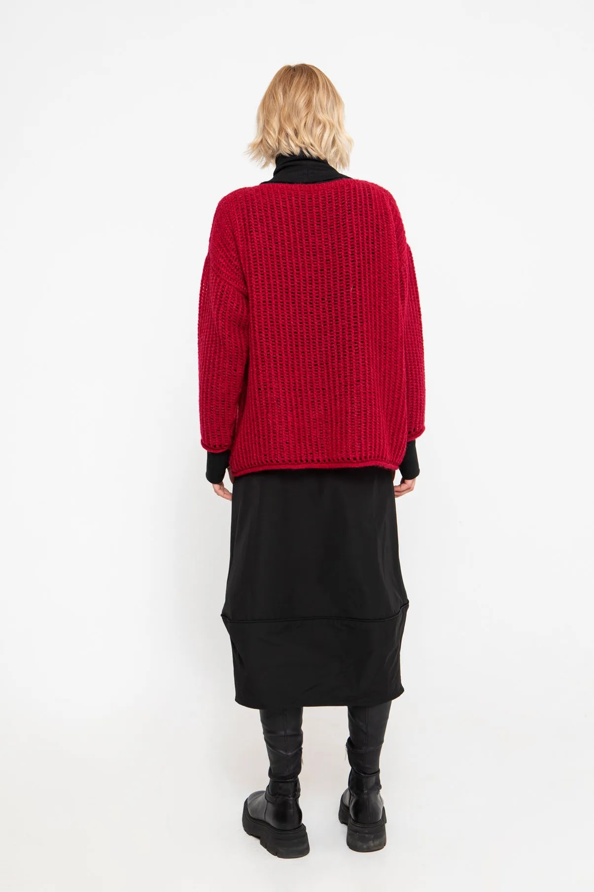 Siren Sweater, Red by Ozai N Ku