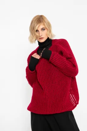Siren Sweater, Red by Ozai N Ku