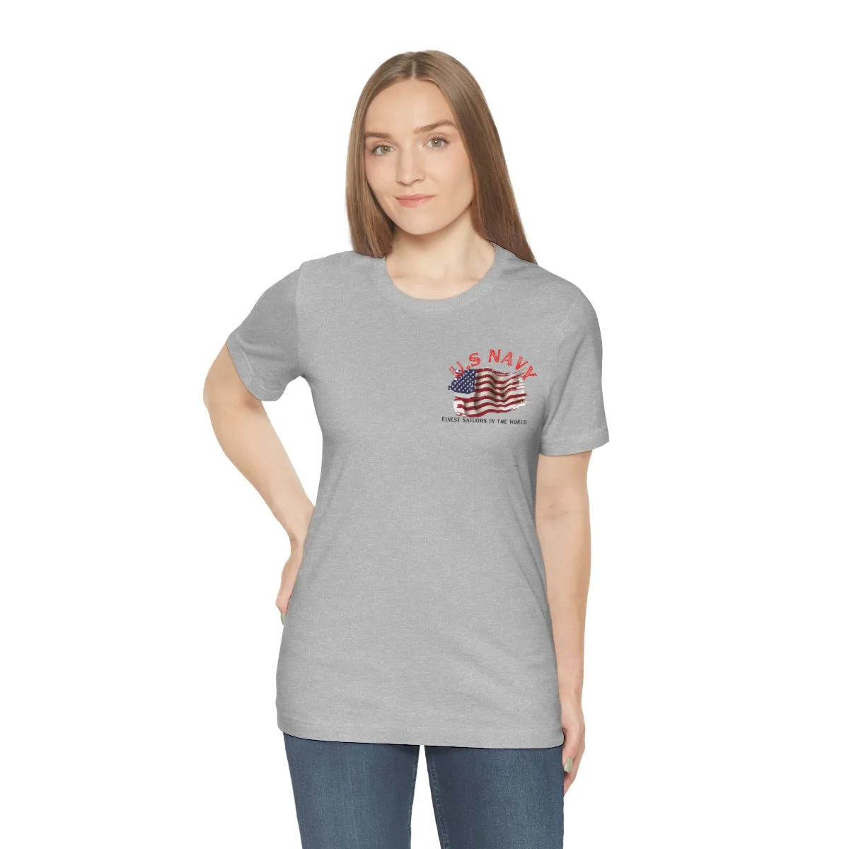 T-Shirt Classic Jersey Short Sleeve ( US Navy ) Military Style