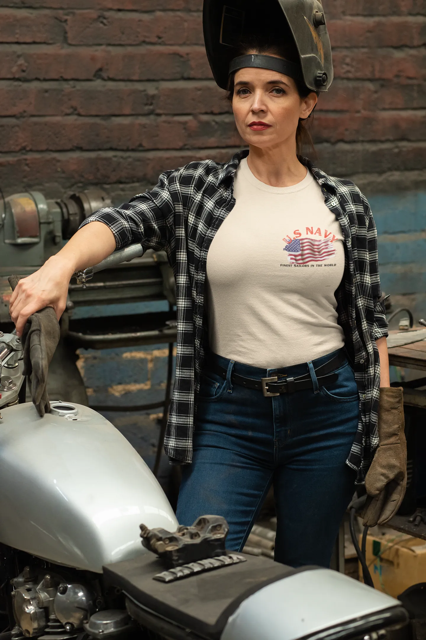 T-Shirt Classic Jersey Short Sleeve ( US Navy ) Military Style