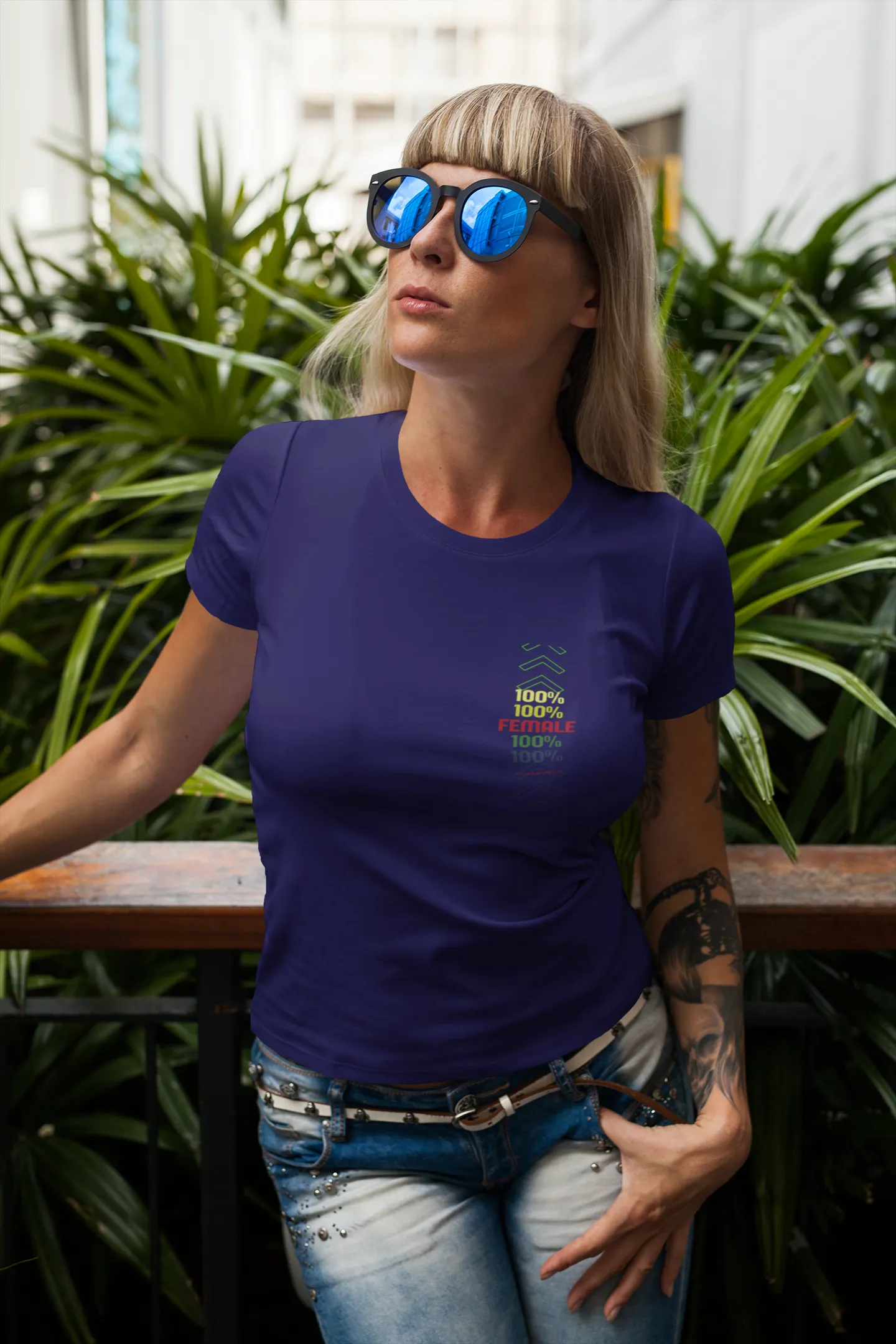 T-shirts Classic Jersey style short sleeve ( 100% Female ) Activewear