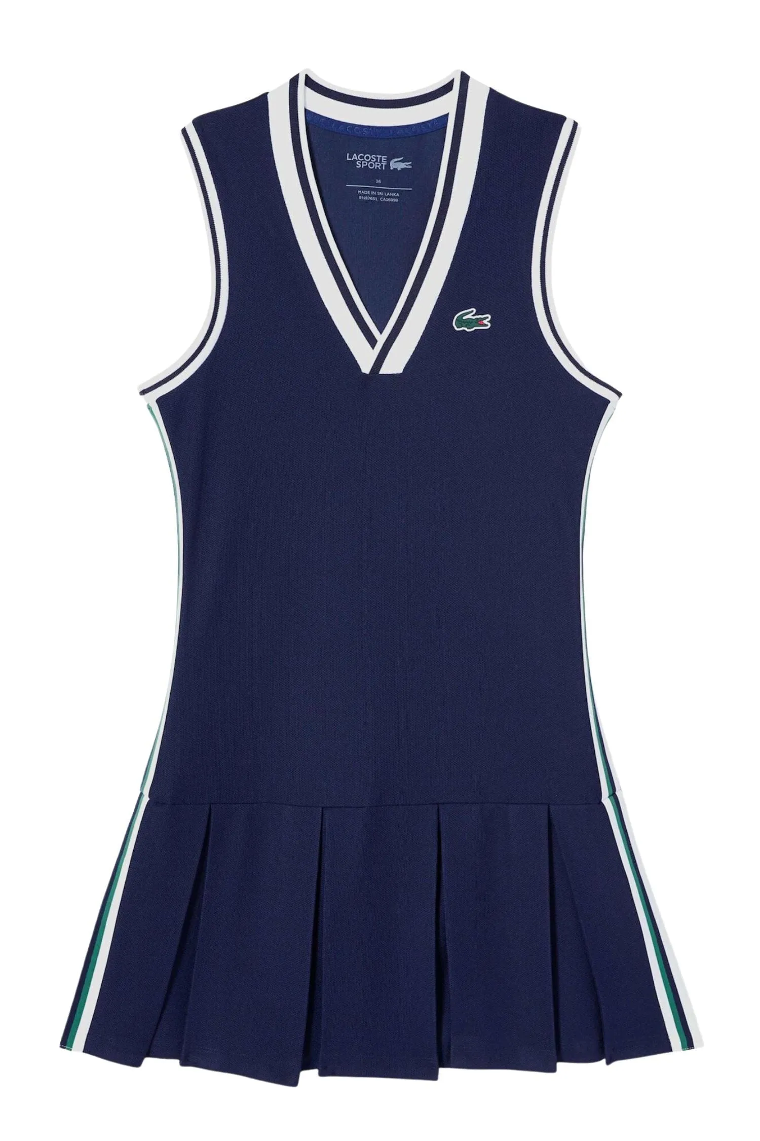 Tennis Dress with Piqué Shorts