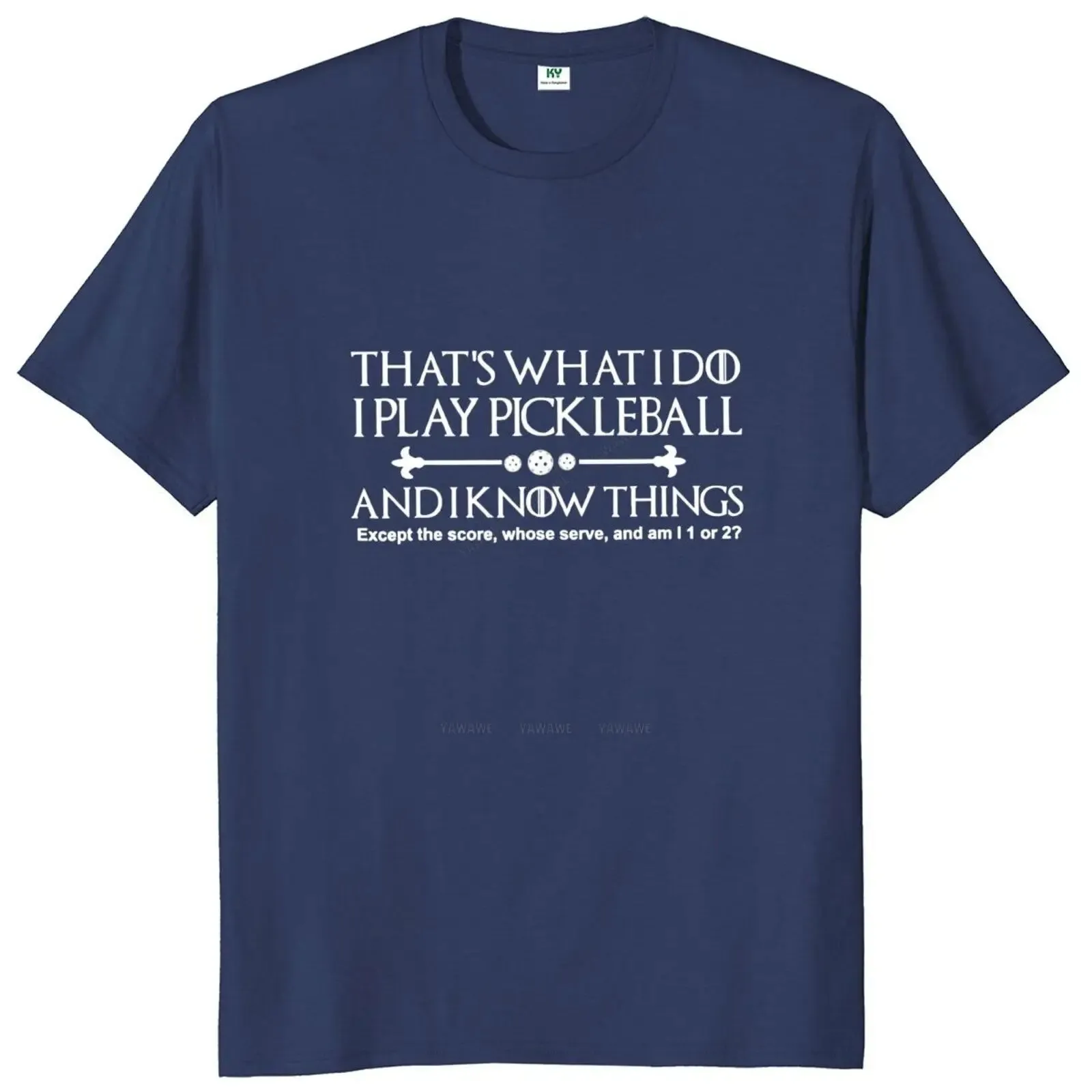 That's What I Do I Play Pickleball T Shirt