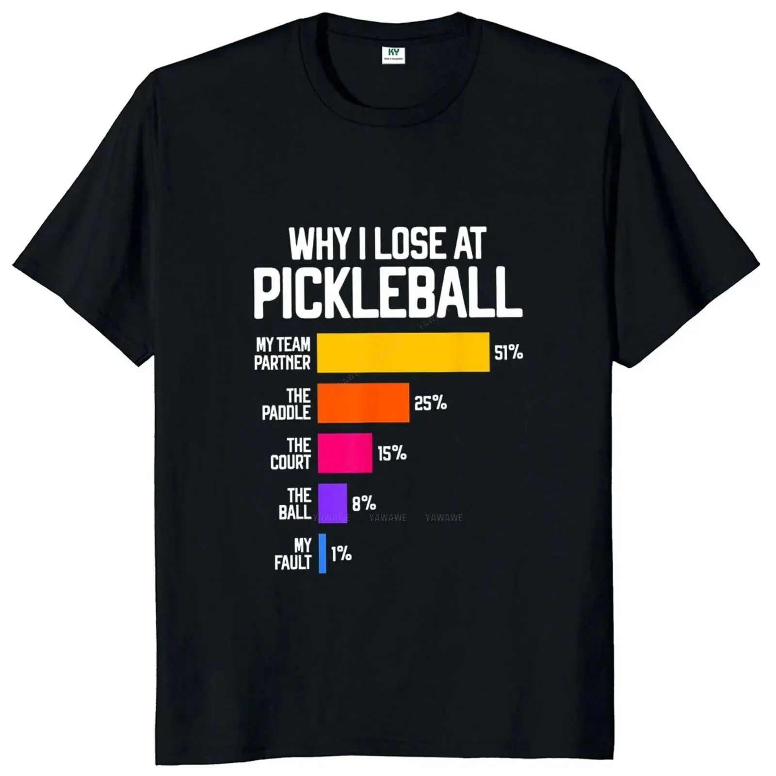 Why I Lose At Pickleball T Shirt