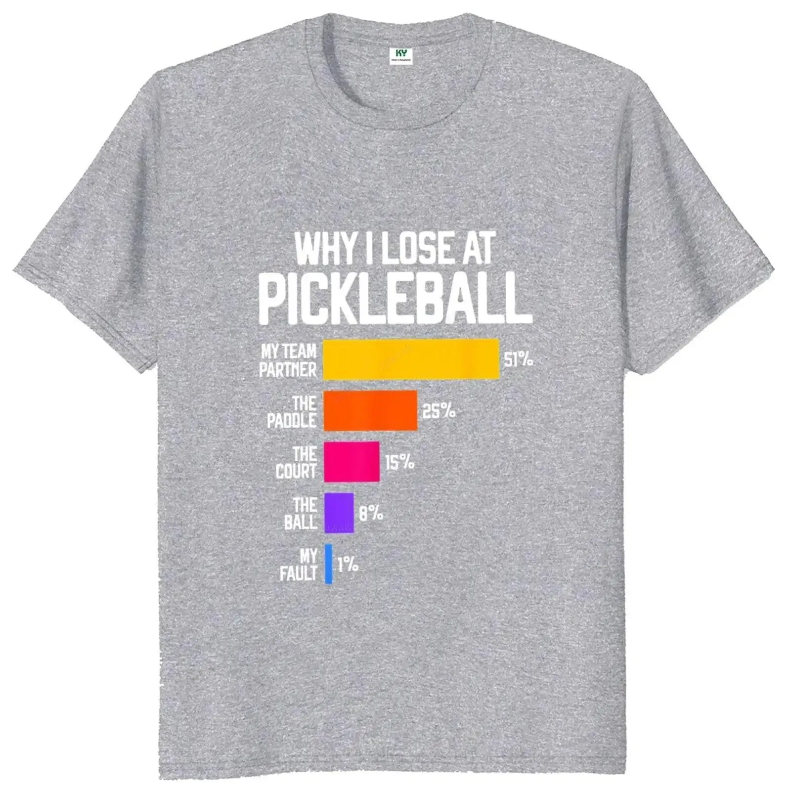 Why I Lose At Pickleball T Shirt
