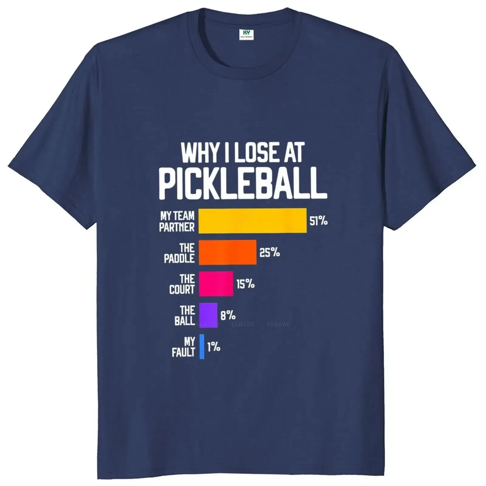 Why I Lose At Pickleball T Shirt
