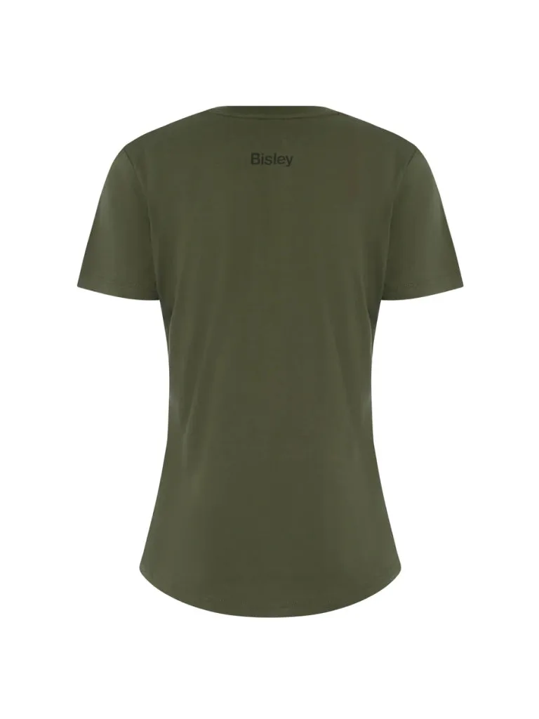 WOMEN'S COTTON LOGO TEE